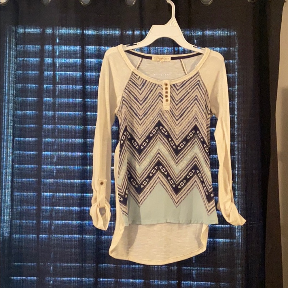 Long sleeve blouse